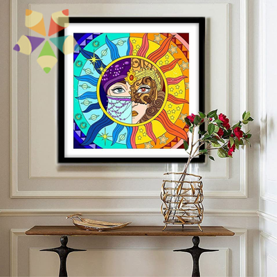 Sol y Luna Energía Mística Máscaras Antifáz