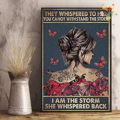 Yo soy la tormenta Frase empoderada Feminista Mujer Guerrara i am the storm