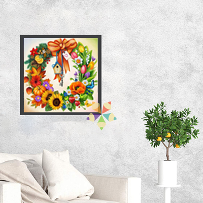 Corona de Flores Símbolo Adorno Solemnidad Elegancia