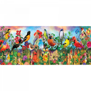 Aves Pájaros Colores Flores Jardín Mensajeros Feng Shui