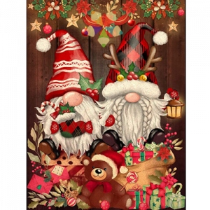 Gnomo Duende Muñeco Navideño Sombrero Rojo Nieve Regalo Navidad