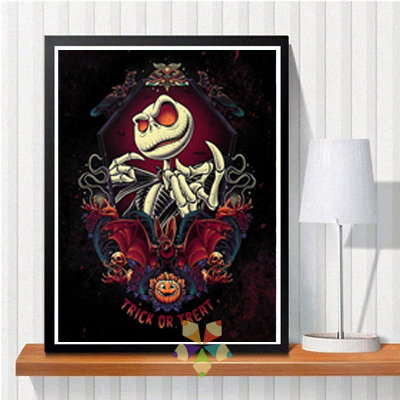 Jack Skellington Nightmare Tim Burton El Extraño Mundo de Jack Halloween Trick or Treat