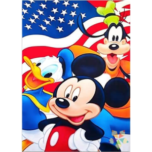 Mickey Walt Disney Goofy Tribilín Pato Donald