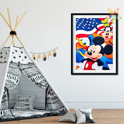 Mickey Walt Disney Goofy Tribilín Pato Donald