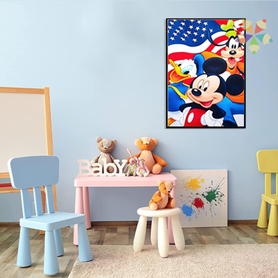 Mickey Walt Disney Goofy Tribilín Pato Donald