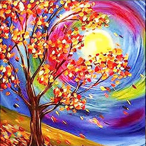 Colores Remolino Arcoiris Brillo Mágia Atardecer