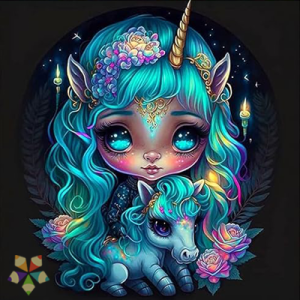 Hada Unicornio Magia Criatura Fantasía Mitología