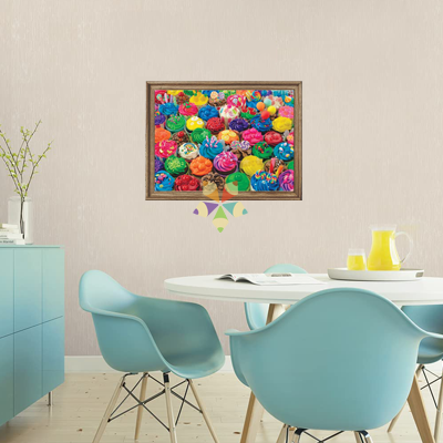 Muffin Cupcake Fruta Cuchara Sobremesa Lustre Buttercream Azúcar