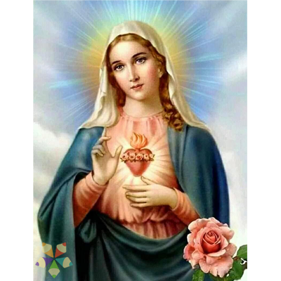 María Virgen Santa Madre Dios Inmaculado Corazón