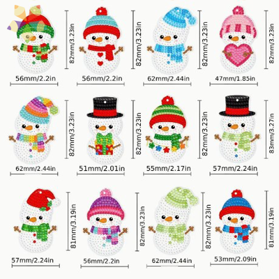 Adornos Navideños decoracion Muñecos de Nieve