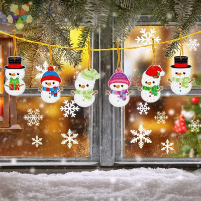 Adornos Navideños decoracion Muñecos de Nieve