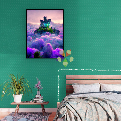 Castillo en las Nubes Mundo Mágico Fantasía seres fantásicos sueños