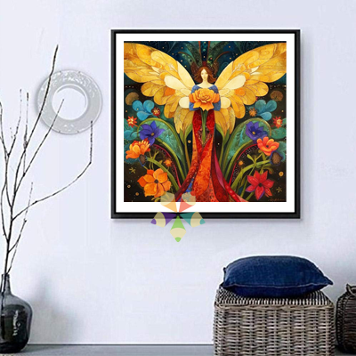 Ángel con Flores RLG - Imagen 3