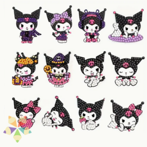 Sanrio Kuromi Hello Kitty Kawai