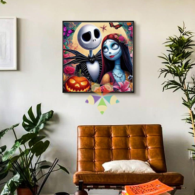 Jack Skellington Nightmare Tim Burton El Extraño Mundo de Jack Halloween Trick or Treat