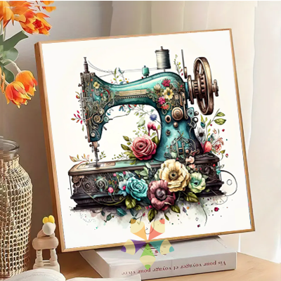 Maquina de Coser antigua viejita costura quilt labor tela centímetro alfiletero señora tijeras hilos abuela antaño recuerdo nostalgia