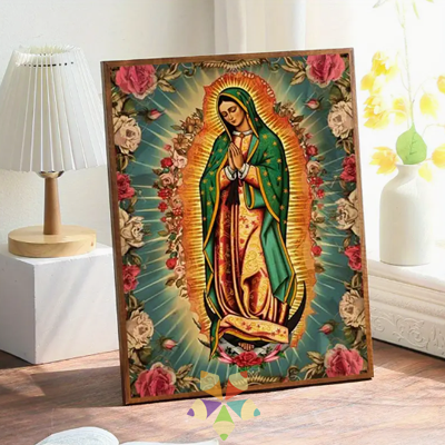 Virgen de Guadalupe Morena Santa Madre María Patrona México