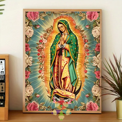 Virgen de Guadalupe Morena Santa Madre María Patrona México