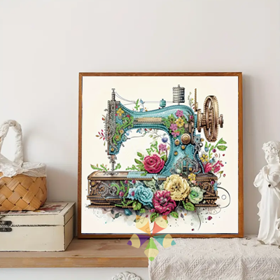 Maquina de Coser antigua viejita costura quilt labor tela centímetro alfiletero señora tijeras hilos abuela antaño recuerdo nostalgia