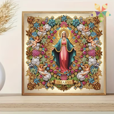 Nuestra Señora de la Gracia Virgen María portadora de la gracia divina, mediadora de bendiciones y protectora espiritual. l ángel Gabriel llena eres de gracia pureza, intercesión maternal ante Dios protección necesidad auxilio