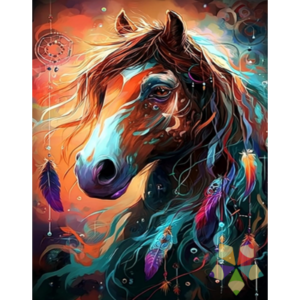 Caballo Rienda Montura Silla Equitación Equino Fuerza Animal Poder Mágico Bello Esbelto Noble atardecer de colores